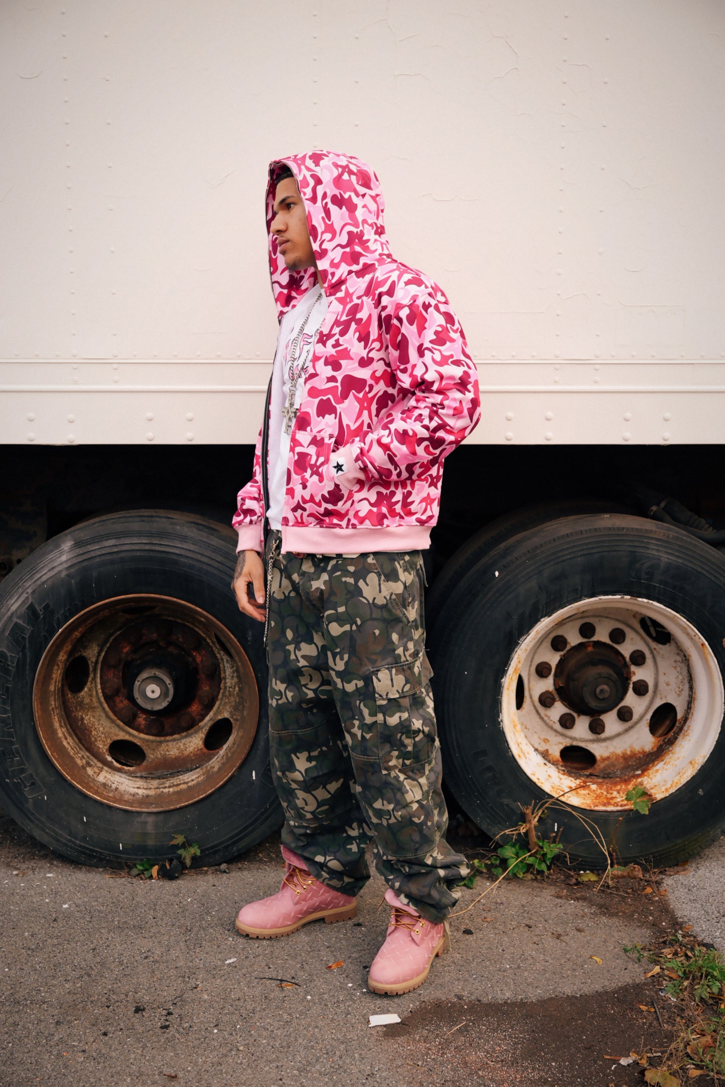 Pink Camo Homage Full Zip