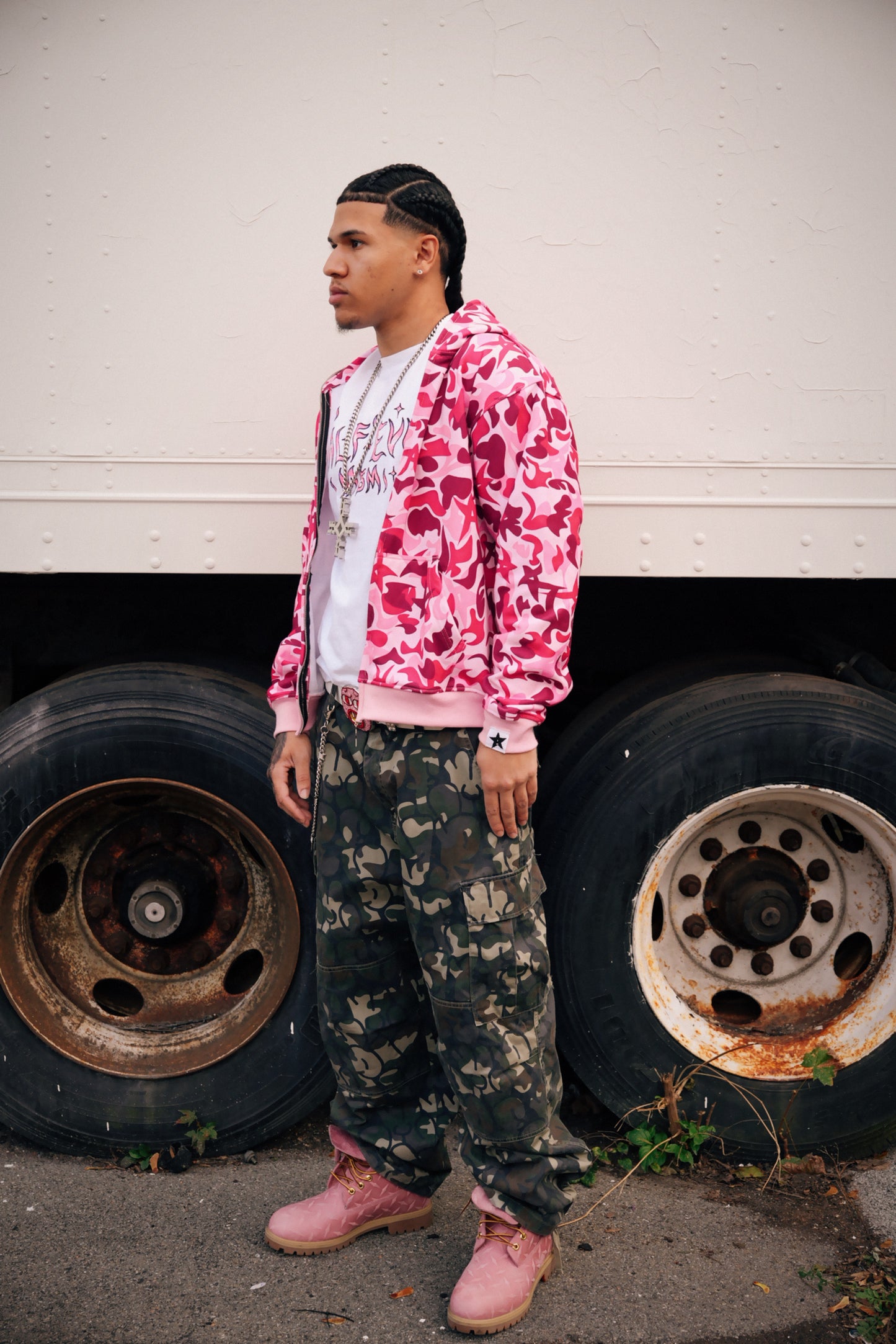 Pink Camo Homage Full Zip