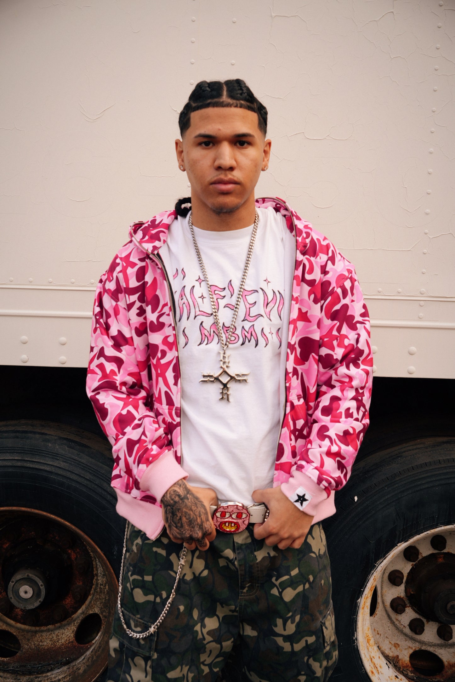 Pink Camo Homage Full Zip