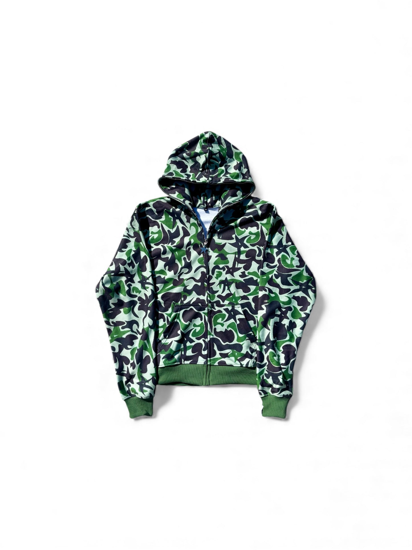 Green Camo Homage Full Zip