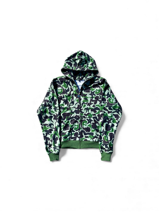 Green Camo Homage Full Zip